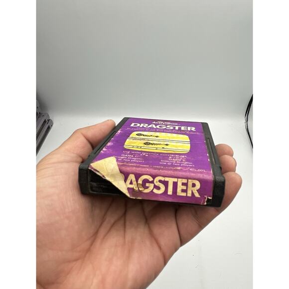 Dragster (Atari 2600) Cleaned & Tested - Picture 2 of 3